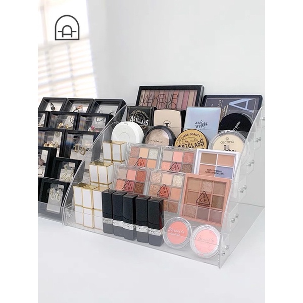 KỆ ĐỰNG MỸ PHẨM - PHỤ KIỆN NHỰA MICA TRONG SUỐT