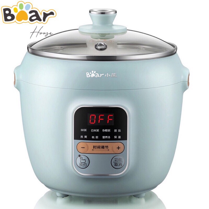 NỒI NẤU CHÁO CHƯNG YẾN CÁCH THUỶ 1L XANH NGỌC KHÔNG HẤP CHÍNH HÃNG