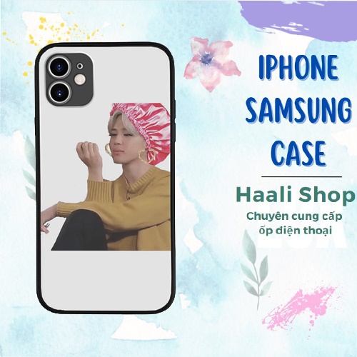 Ốp ĐT Đôi Cho Bạn Thân Hàn Quốc BTS KPOP Jimin Ajuma Chống Bụi Bẩn cho IPHONE SAMSUNG HQUPOD01206