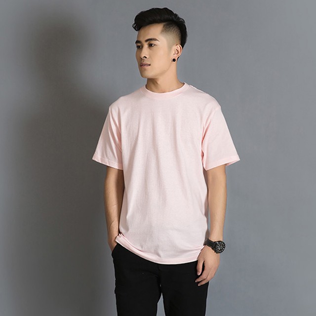 Áo phông nam cổ tròn đẹp  vải cotton cao cấp co giãn dày dặn  form rộng oversize IMME