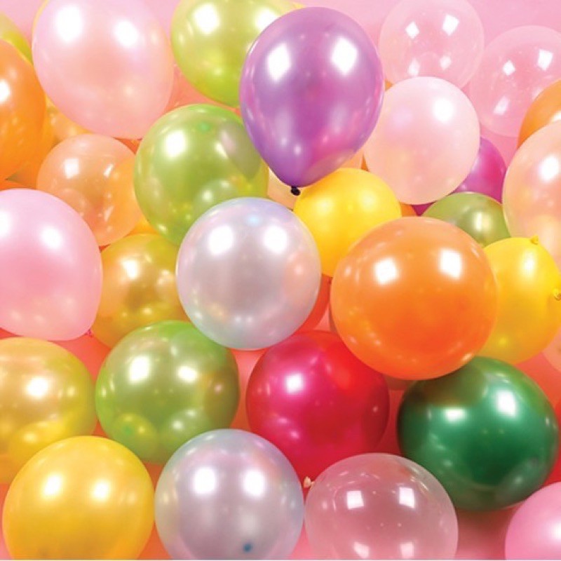 GIÁ SỈ - 50 Cái BONG BÓNG TRANG TRÍ SINH NHẬT TO