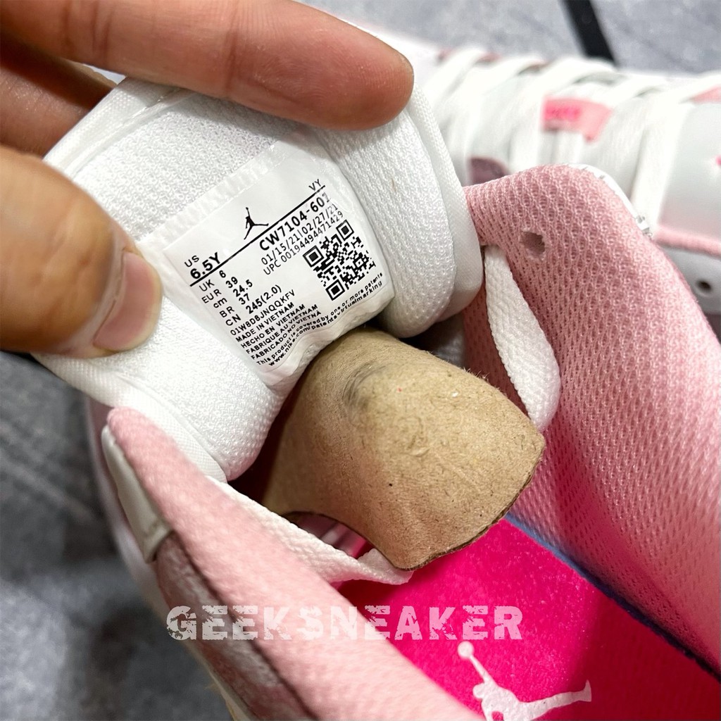 [GeekSneakerZone] Giày Jordan1 Low Paint Drip (Gs) | BigBuy360 - bigbuy360.vn