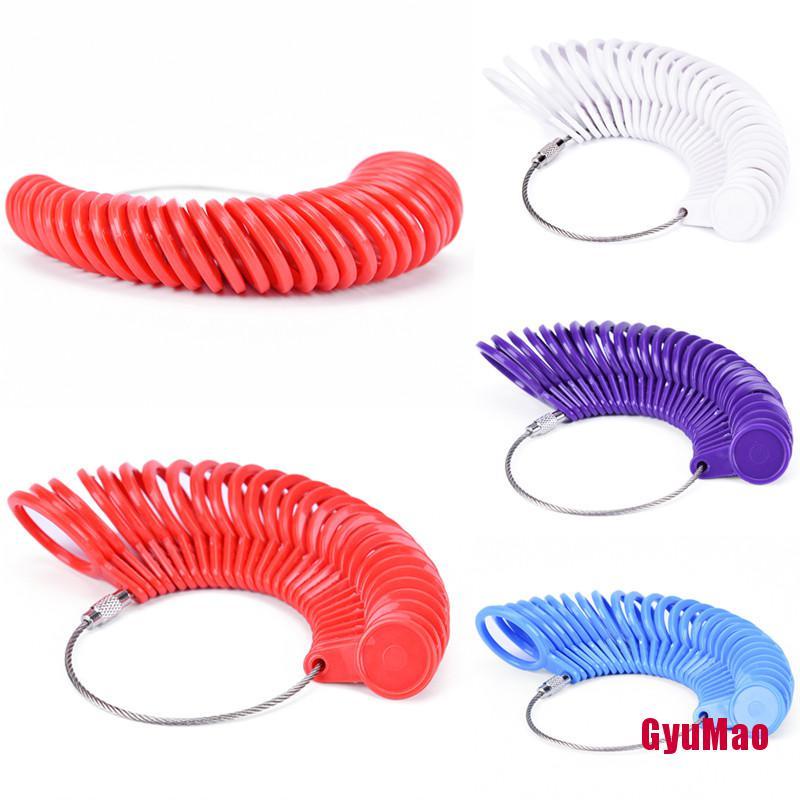 Bộ Dụng Cụ Đo Kích Thước Ngón Tay A-Z 0-13 Bằng Nhựa HDY
