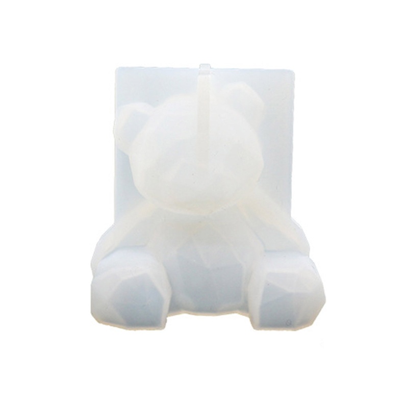Khuôn Silicone Làm Trang Sức Hình Gấu 3D