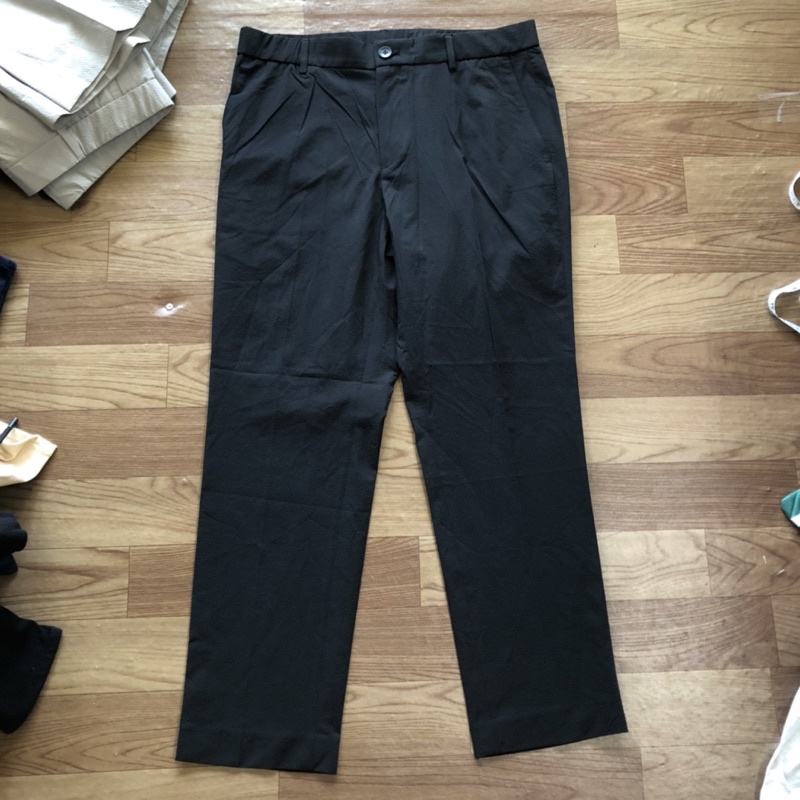 T&DShop Quần Âu Nam Xuất Hàn dáng baggy chất cotton xốp nhẹ, mát.