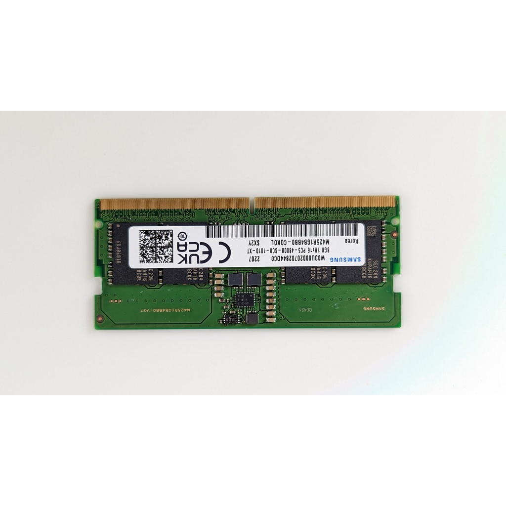 Ram laptop DDR5 Samsung/ Sk Hynix/ Micron 8Gb Bus 4800.Chính hãng,bảo hành hành 1 đổi 1 trong vòng 3 năm