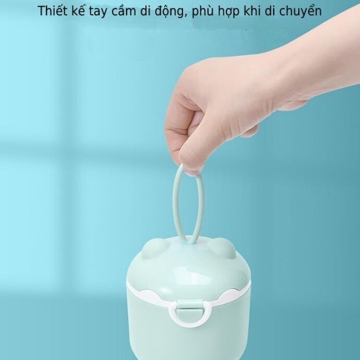 Hộp Đựng Sữa Bột Và Đồ Ăn Tiện Dụng Cho Bé Khi Đi Chơi