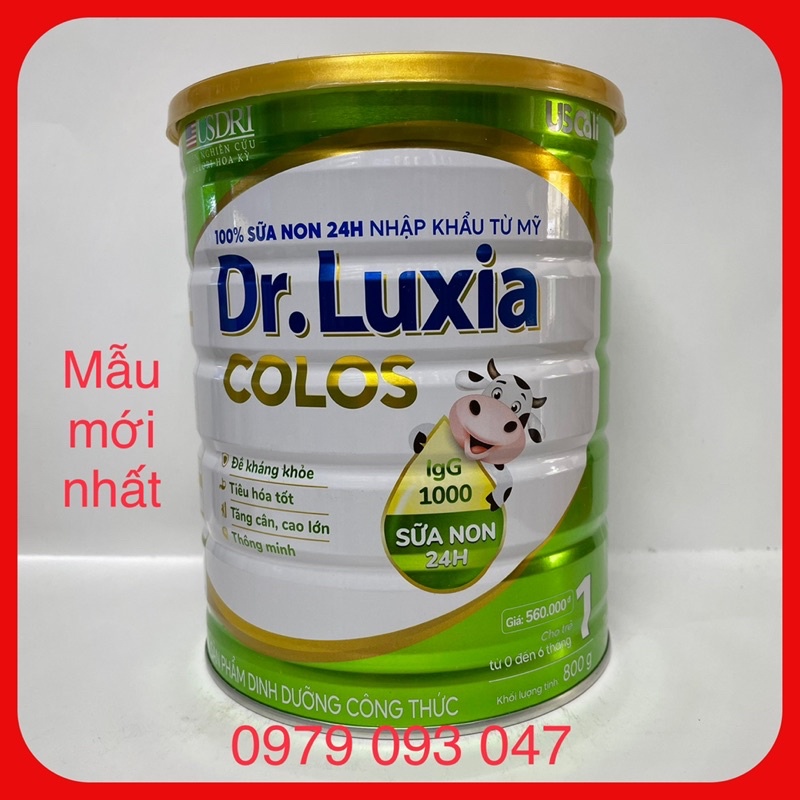 Sữa Colostrum Step 1 ( Dr. luxia ) lon 800g - date: 1/2024