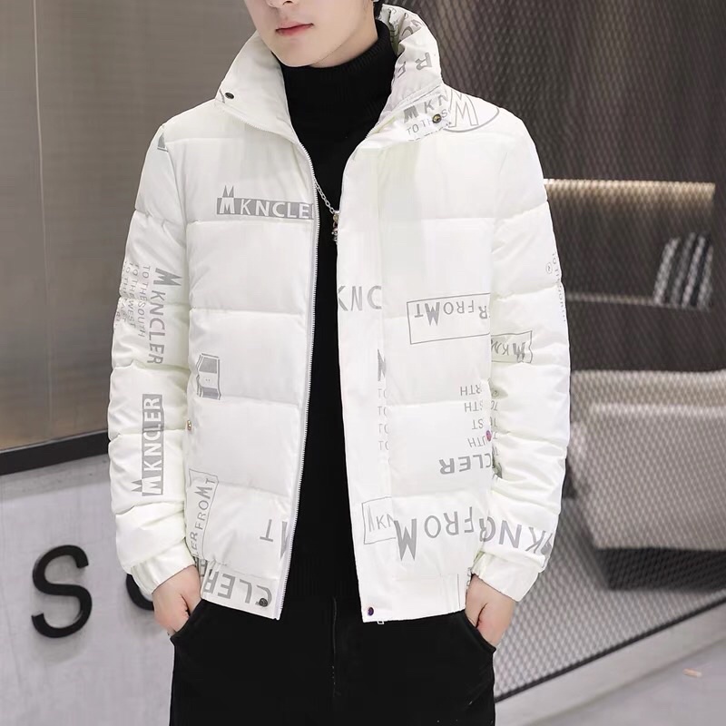 ORDER Áo Khoác Phao Bóng Nam Đại Hàn Hàng Đẹp 2023 Sẵn M L Đen , Trắng M có ảnh Thật