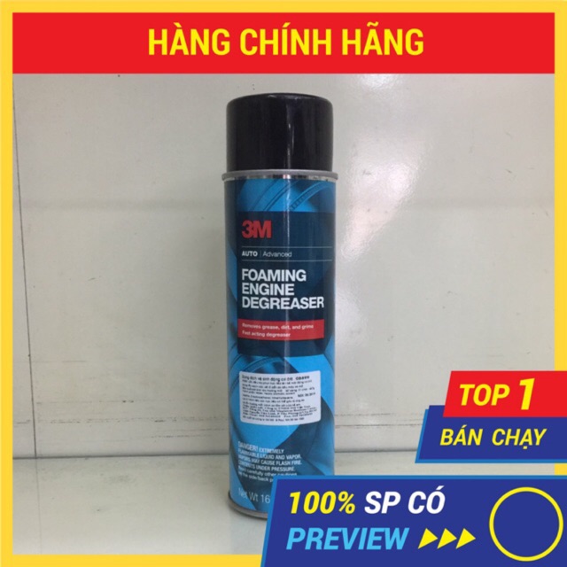 Dung dịch vệ sinh khoang động cơ oto, xe máy 3M 08899