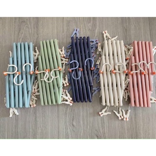 Móc phơi đồ dạng gấp gọn (29 kẹp)