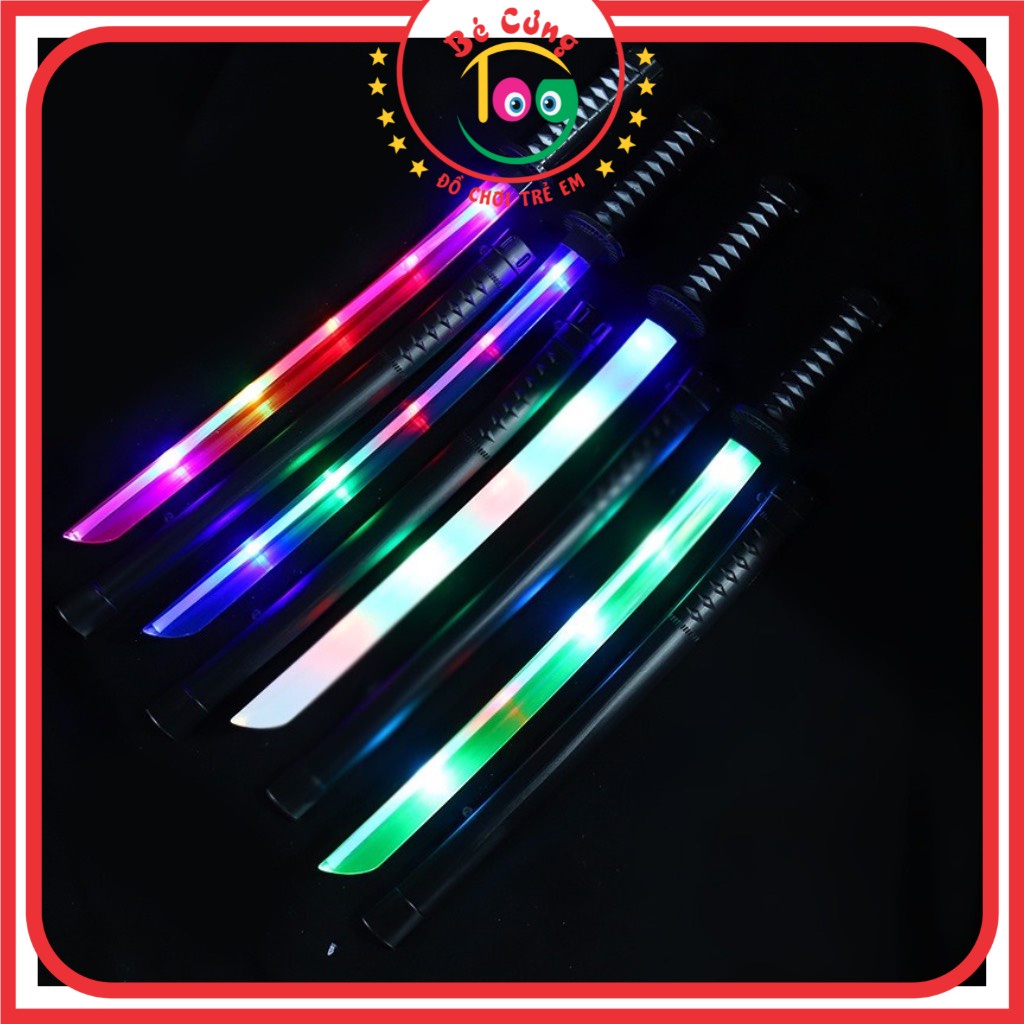 Đồ Chơi Kiếm Phát Sáng, Kiếm Nhật Katana Có Đèn Led Và Âm Thanh Cực Hot