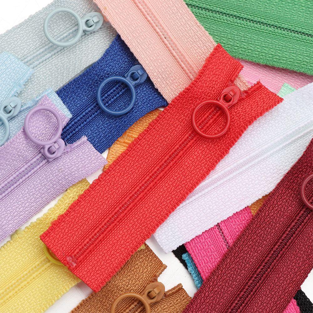BEBETTERM Set 5 Dây Kéo Đầu Tròn Mini 20 Màu Mới