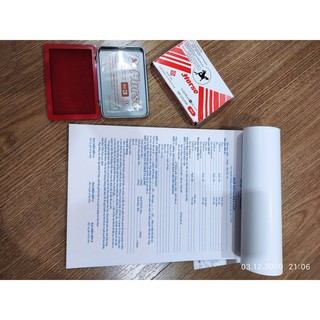 Sổ đặt cọc nhà đất 3 liên FULL