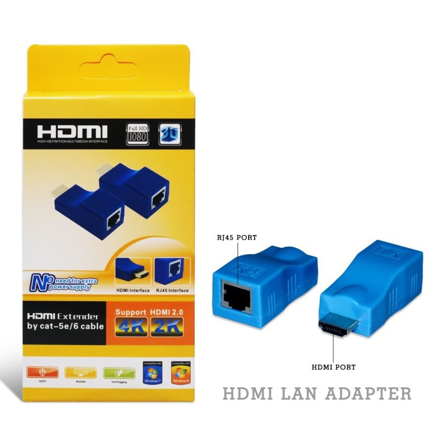 Cáp Nối Dài Hdmi Cat 5e & Cat 6