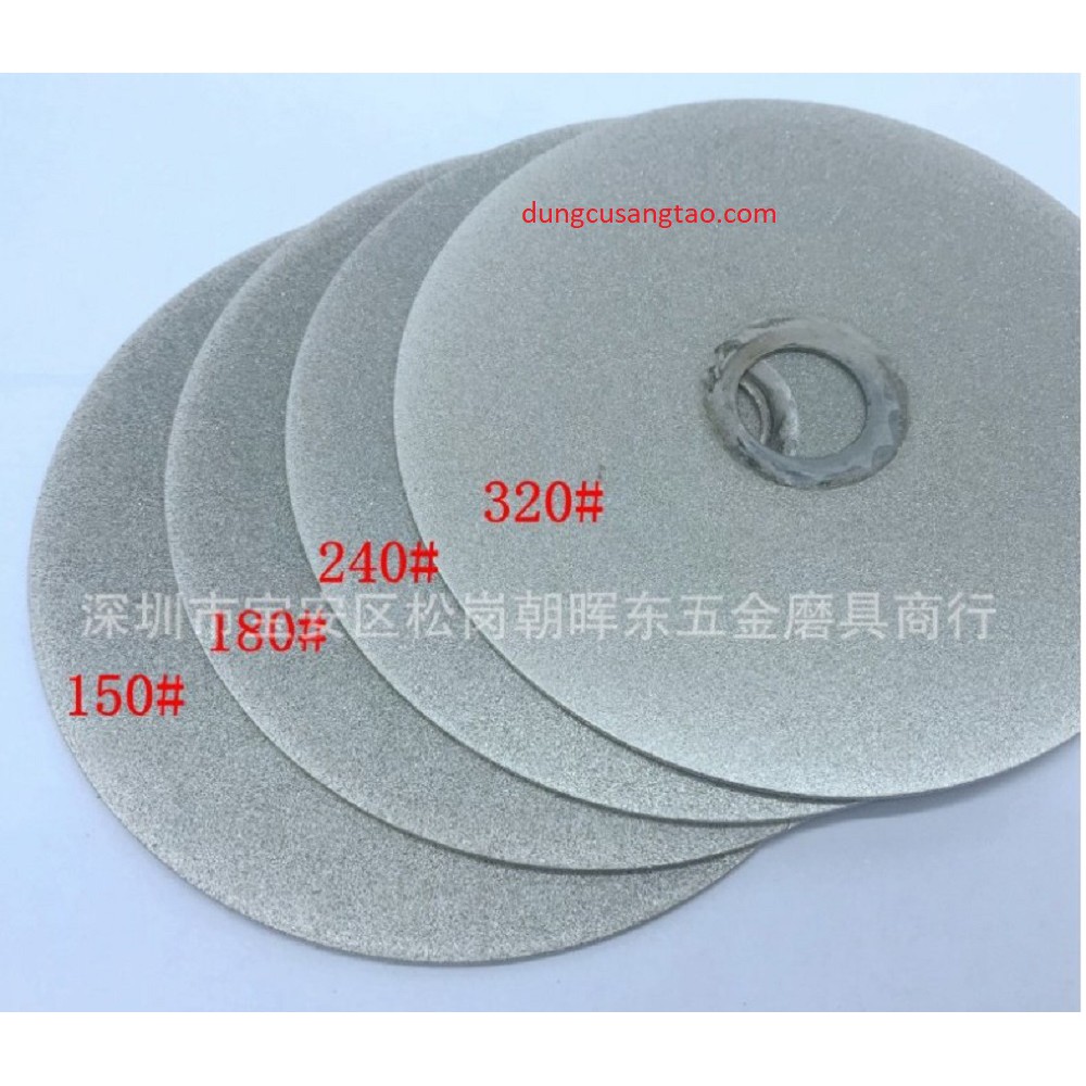 Đĩa mài đá, ngọc, kim loại