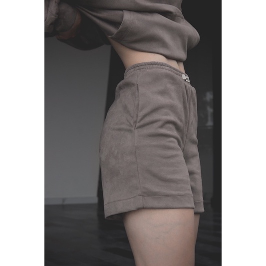 Quần short da lộn dáng ngắn | FREDOM SUEDE SHORT