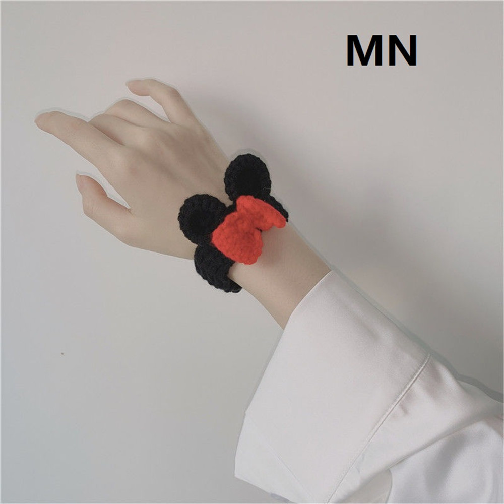 【Xjing1】Vòng Tay Dệt Kim Hình Tai Thỏ/Gấu/Ếch Đáng Yêu Sáng Tạo Cho Cặp Đôi | BigBuy360 - bigbuy360.vn