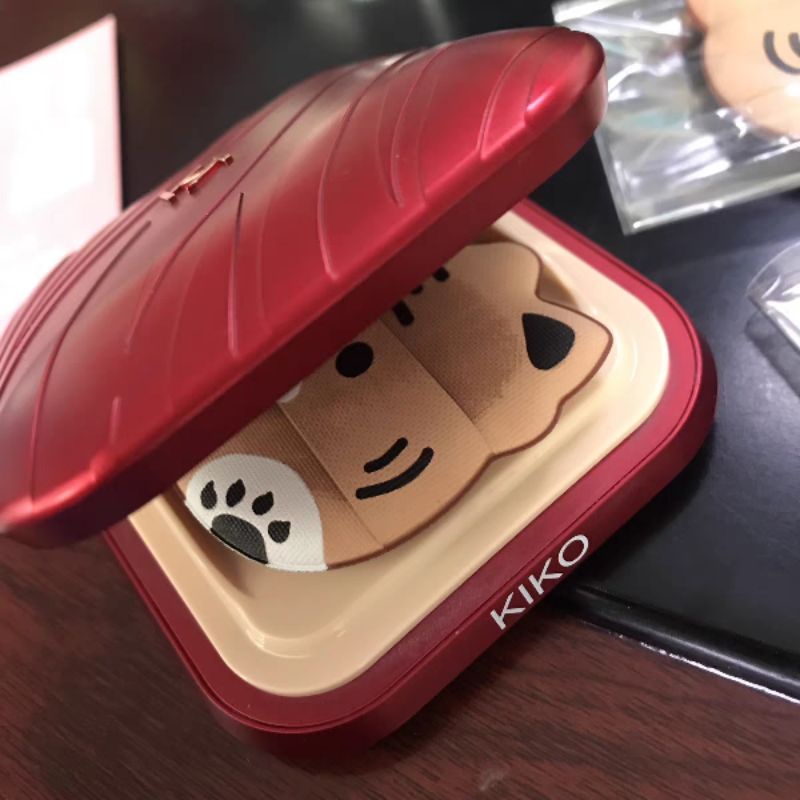 Set bông mút phấn hình hổ kem nền cushion