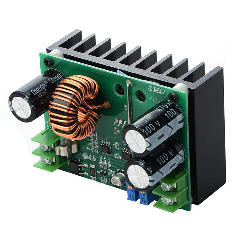 1 Mô Đun Tăng Áp DC-DC 600W 10-60V Sang 12-80V Cho Notebook, Xe Hơi