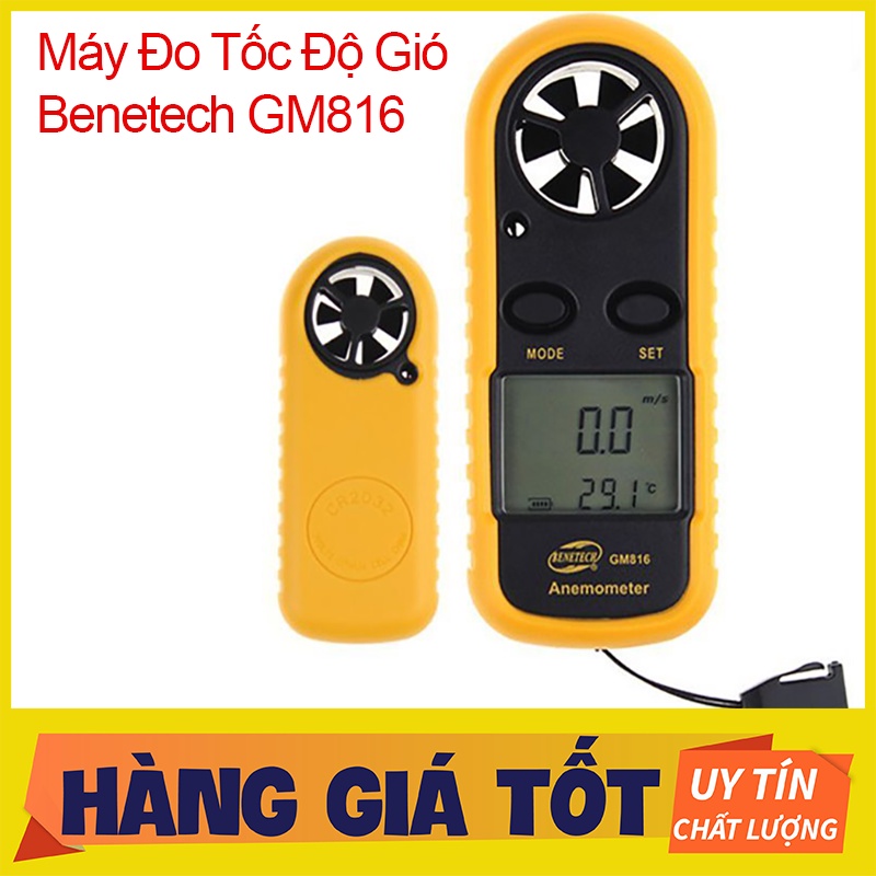 Máy Đo Tốc Độ Gió Benetech GM816
