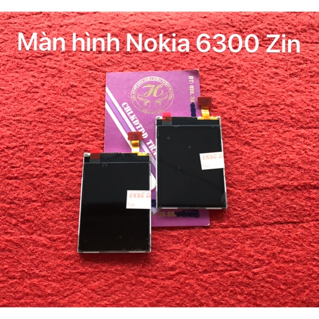 Màn hình Nokia 6300 Zin(có hiển thị đồng hồ chờ)