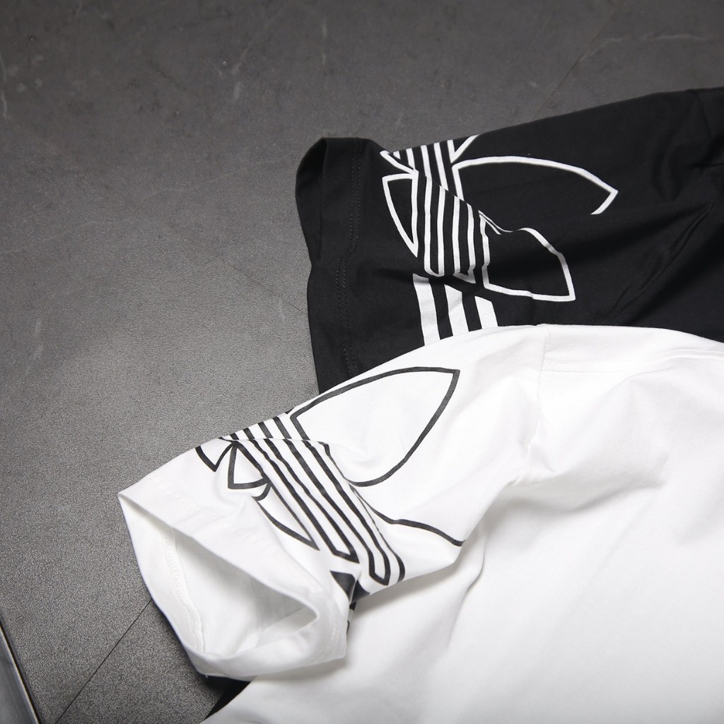 Áo thun nam tay ngắn COTTON co giãn - áo phông nam cổ tròn nam nữ- in hình họa tiết - 2 mầu : Trắng - Đen | BigBuy360 - bigbuy360.vn