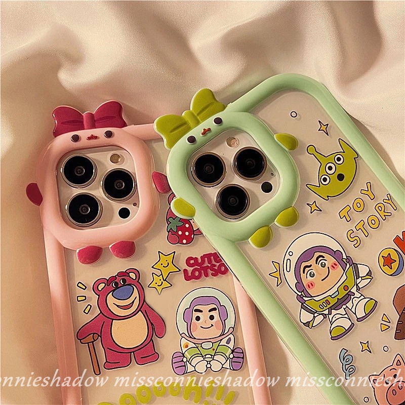 MissConnie Ốp Điện Thoại Họa Tiết Hoạt Hình Toy Story 3D Cho IPhone 6 6S 7 8 Plus XR 11 13 12 14 Pro MAX X XS MAX SE 2020
