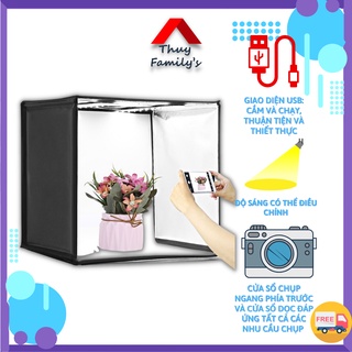 Hộp chụp ảnh, hộp chụp hình sản phẩm puluz size 25cm màu đen