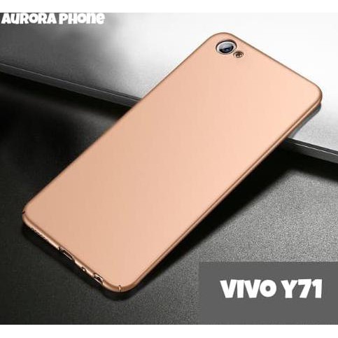 Ốp Điện Thoại Siêu Mỏng Cho Vivo Y71 2018 Đen