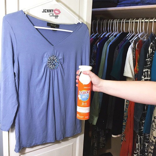 Nước Xịt Phẳng Và Khử Mùi Hôi Quần Áo Bounce Rapid Touch-Up