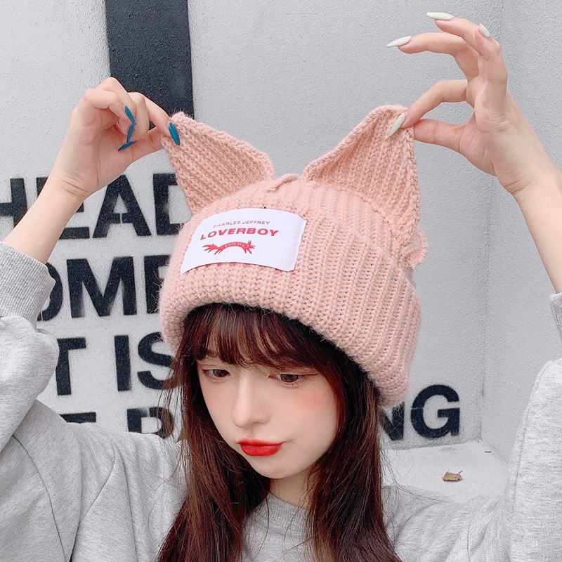 Mũ beanie Dệt Kim Mềm Mại Đơn Giản Phong Cách Unisex Hàn Quốc Dễ Phối Đồ Dành Cho Nam Nữ / Trẻ Em Mã 2