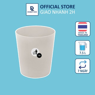 Thùng rác nhựa tròn JCJ mẫu 1141, Thùng rác mini 7.5 lít