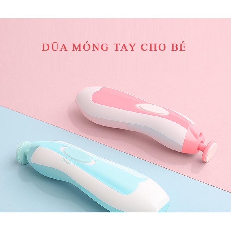 Bộ dụng cụ mài móng tay cho bé 3-12 tháng