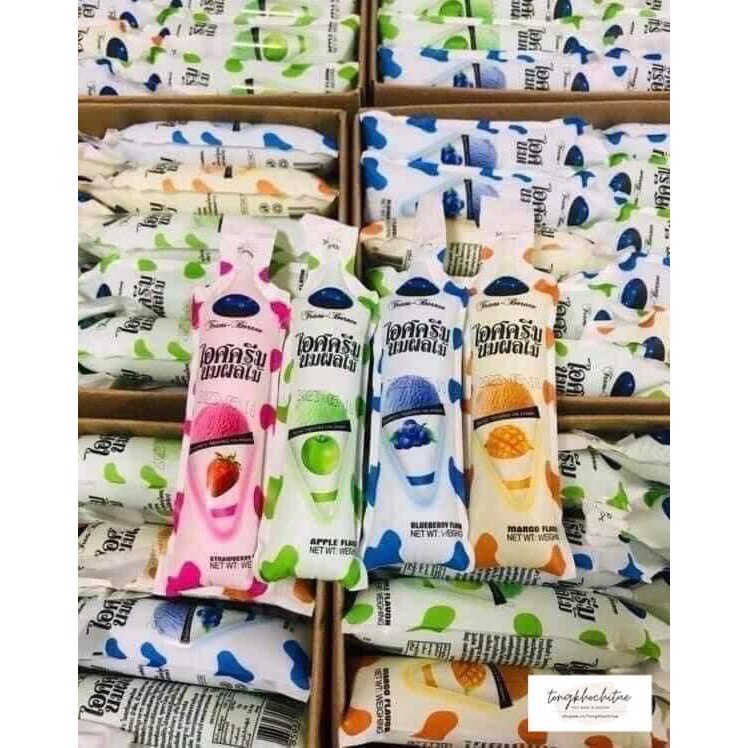 10 Cây Thạch Kem Sữa Chua Thái Lan Mix Vị TONGKHOCHITUE , Kem Sữa Chua Trân Châu Trái Cây | WebRaoVat - webraovat.net.vn