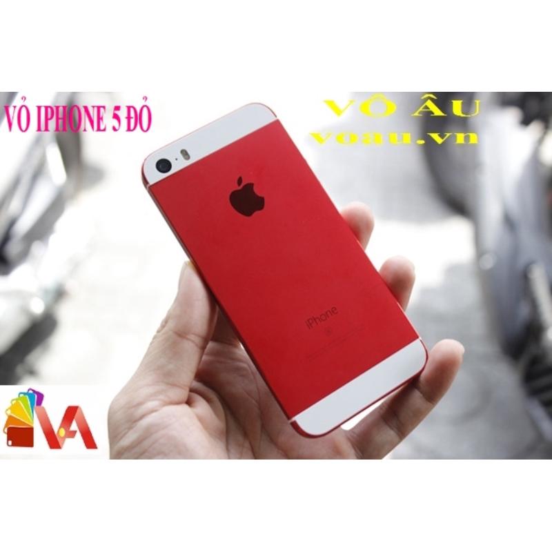 Vỏ iphone 5s màu đỏ zin