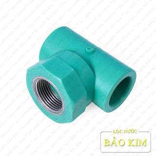 TRT 25*3/4 – (Thanh lý) Phụ kiện PP-R, ren 27mm, bước ren 3/4 - ống phi 25, tê ren trong 25*3/4