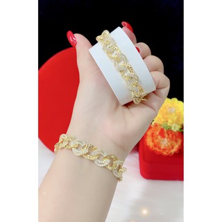 Lắc tay nữ mạ 18k cao cấp E653