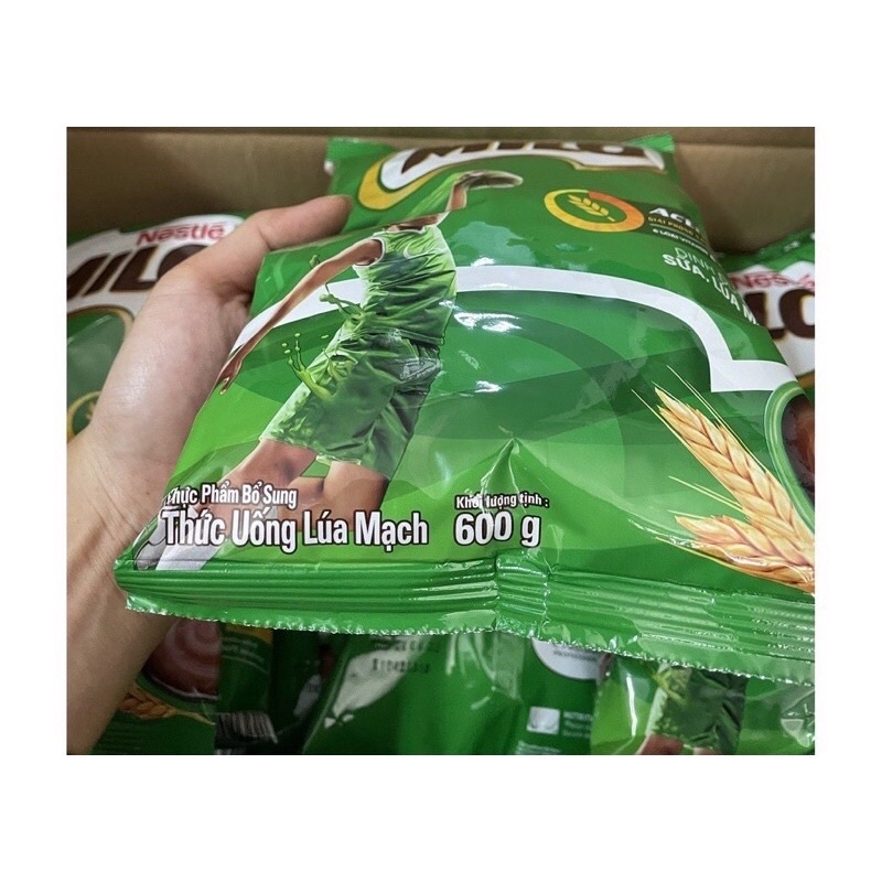 Bột lúa mạch milo cacao 3 trong 1 600gr
