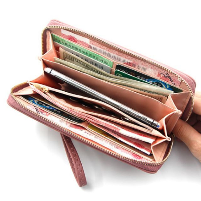 Ví nữ dài họa tiết gấu da mềm đẹp 009 | BigBuy360 - bigbuy360.vn