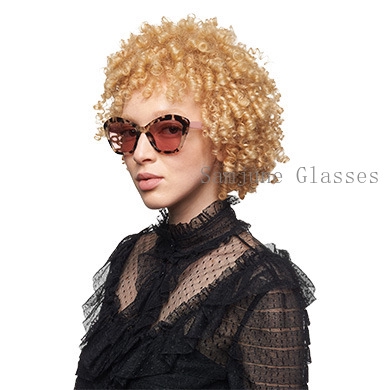 Kính mát Samjune kiểu mắt mèo chống tia UV400 phong cách sành điệu cho nữ