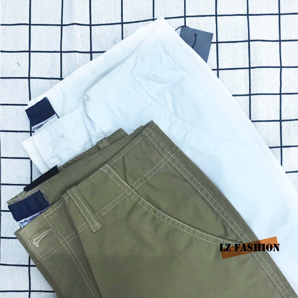 [ẢNH THẬT] QUẦN SHORT NAM VẢI KAKI FORM ÔM VỪA THỜI TRANG - QL001 | BigBuy360 - bigbuy360.vn