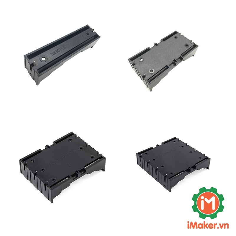 Đế Pin 18650 Hàn PCB Nhiều Kích Thước