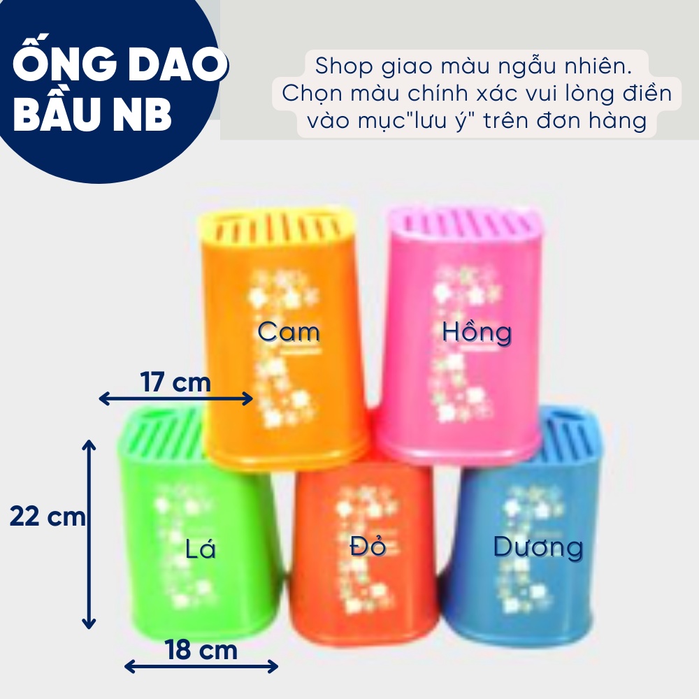 Ống đựng dao, kéo chuyên dụng nhiều khe cắm kiểu vuông và tròn thương hiệu Chấn Thuận Thành và Châu Hưng