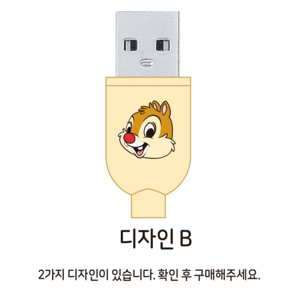 Bộ Sạc Nhanh Chip & Dale 8-pin Loại C DAISO KOREA