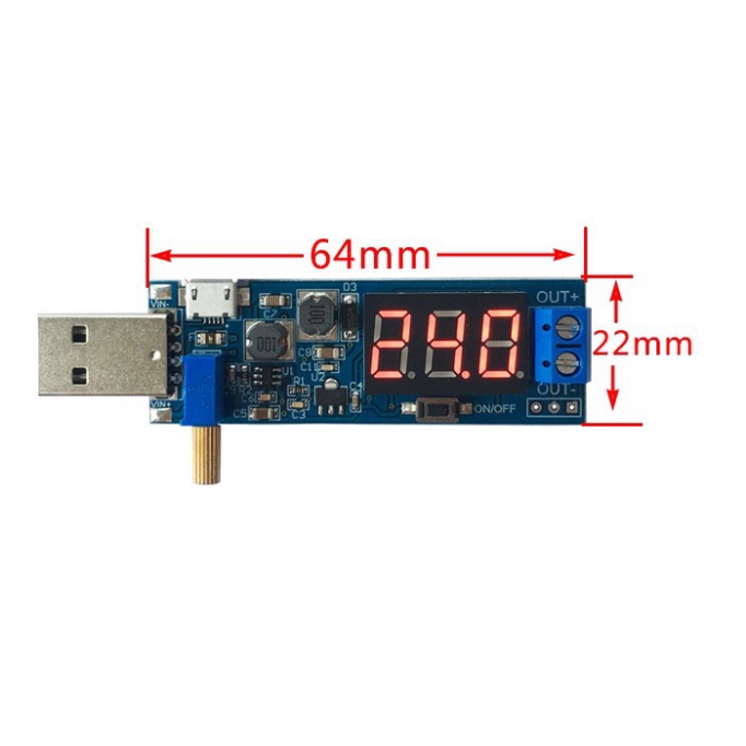🍀Điều Tốc Quạt 0.5A🍀Mạch Nguồn Đa Năng DC1.2-24V 0.5A🍀Mạch Tăng Áp Kiêm Giảm Áp DC3.5~12V Ra 1.2~24V USB Và Micro USB