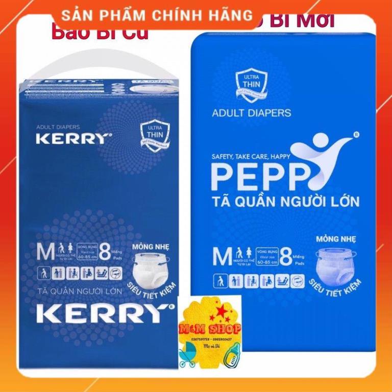 Combo 10 gọi bỉm quần người già kerry M8,L7