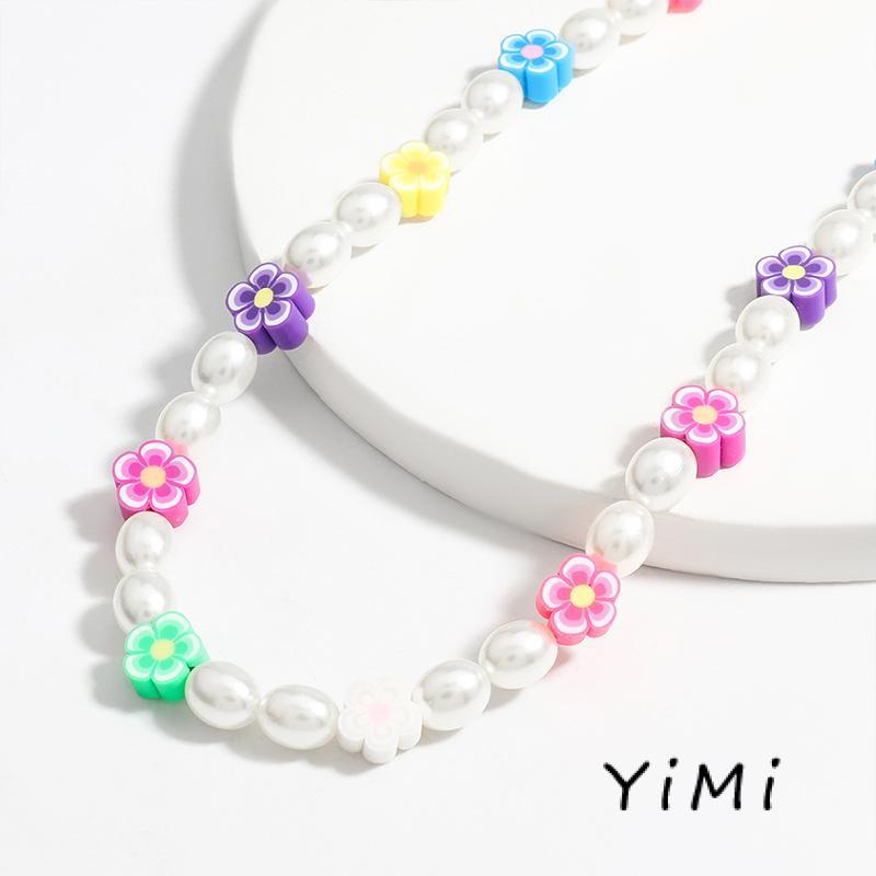 Vòng cổ Mặt Hình Vỏ Sò/Hoa Anh Đào/ Ngọc Trai Dễ Thương Cho Nữ