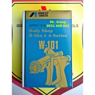 Súng phun sơn Anest Iwata W-101-134BPG