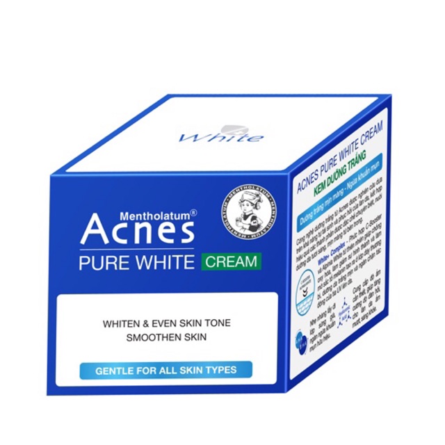 Kem dưỡng trắng - Acnes Pure White Cream 50g